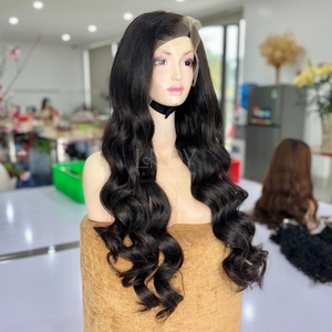 Meilleure fermeture perruques vietnamiennes dentelle Original cheveux humains femmes dentelle perruques naturel 100% brut faisceau de cheveux humains - Product Image 2