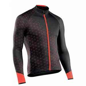 Jersey de Ciclismo de manga larga para hombre de otoño, camisa de carreras de carretera transpirable amarilla fluorescente para Primavera, ropa de carreras de motocicletas - Product Image 2