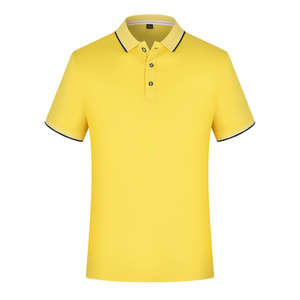 Manches courtes pour hommes de haute qualité pour Polo Logo personnalisé T-shirt tricoté à imprimé décontracté à séchage rapide - Product Image 2