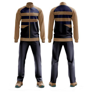 Survêtement de sublimation en tissu doux avec veste zippée et jogging élastique pour gym Survêtement de sublimation pour homme - Product Image 6