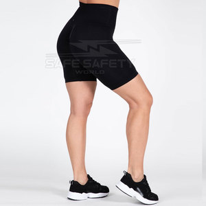 Meilleure vente Short de yoga taille haute pour femmes Logo personnalisé Short d'entraînement de gymnastique respirant Butt Lift taille élastique Skinny Hot - Product Image 6