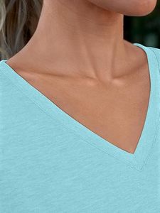 เสื้อยืดคอกลมผู้ชาย ผ้าฝ้าย 100% คุณภาพสูง ขายดี เป็นมิตรกับสิ่งแวดล้อม ระบายอากาศได้ดี แห้งเร็ว ผ้าอ็อกซ์ฟอร์ด แขนสั้น - Product Image 2