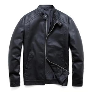 Tallas personalizadas Mejor Venta Hombres Chaquetas de cuero Hecho a medida de cuero genuino con bordado Chaqueta para los hombres - Product Image 2