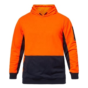 เสื้อฮู้ดผ้าฟลีซสะท้อนแสงแบบระบายอากาศได้ดีสำหรับงานอุตสาหกรรม - Product Image 1