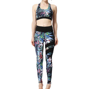 Cliente exigente ropa deportiva de verano para mujer 2 piezas Yoga Fitness traje Jogging correr ejercicio desgaste Yoga conjunto señoras - Product Image 1