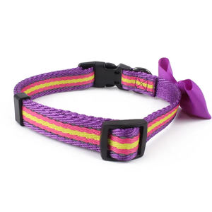 Collar de lazo de nailon suave y ajustable para perro, accesorio personalizado de lujo, de la mejor calidad, venta al por mayor - Product Image 4