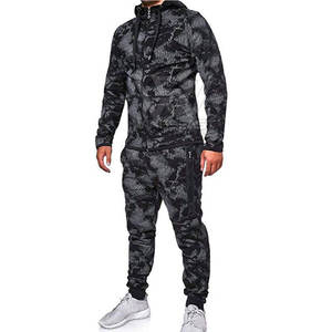 Chándales ligeros de algodón 100% para hombre con capucha, ropa de jogging de invierno con patrón sólido, ropa de sublimación - Product Image 2