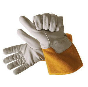 Guantes TIG de cuero resistente, suaves y cómodos por dentro, guantes de soldadura TIG hechos con cuero partido para protección. - Product Image 2
