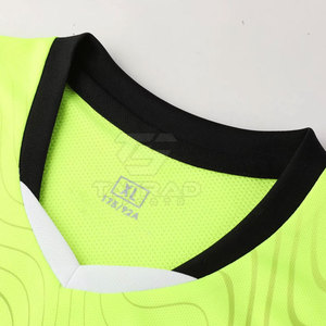 Dernier design de maillot de football pour hommes, manches courtes, imprimé, séchage rapide, respirant, 100% polyester, personnalisable, toutes saisons - Product Image 4
