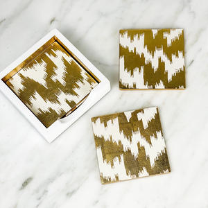 Últimos diseños posavasos hechos a mano en laca posavasos lacados de alta calidad precios al por mayor - Product Image 5