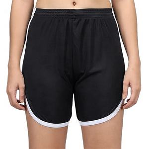 กางเกงขาสั้นเรียกเหงื่อของผู้หญิงแบบผูกเชือกผ้าฝ้ายลำลองเซ็กซี่แบบผูกเชือกตกแต่งกระเป๋าขนาดปกติ - Product Image 2