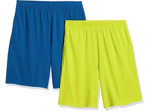 Pantalones Cortos Deportivos para Hombre, Casuales, de Verano, 100% Poliéster, Cintura Alta, Secado Rápido, Transpirables, Cintura Elástica, Estampados o Lisos, Ecológicos - Product Image 2