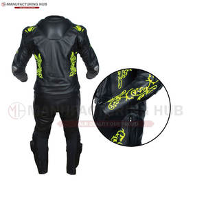 Nuevos trajes de cuero para motocicleta hechos en Pakistán Ropa para motocicleta Traje para motocicleta de cuero para carreras Últimos diseños Motocicleta - Product Image 2