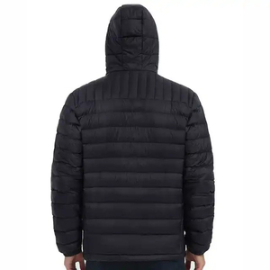 Chaqueta de invierno para hombre de fabricante superior de talla grande Reversible Puff-Filled Design Short impermeable Bubble Hooded Stand High Street - Product Image 2