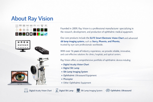 중국 공급업체 고정밀 VT-50 수동 포롭터 검안기, 병원 시력 검사용 - Product Image 4