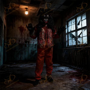 Verkaufsschlager: Animatronisches Geist-Zombie-Kostüm für Halloween-Geisterhäuser, Neuheit zum Fabrikpreis - Product Image 6