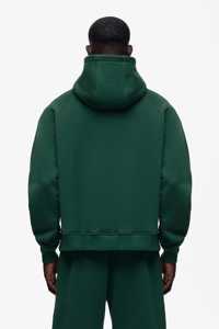 Ensemble sweat-shirt et pantalon de jogging unisexe en molleton respirant en coton lourd surdimensionné Manches raglan Logo personnalisé imprimé Sweat-shirt - Product Image 2