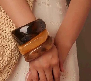 Pulseras y Brazaletes de Resina para Mujer, Nueva Colección, Joyería Estilo Ángel para Fiestas y Bodas, Alta Calidad - Product Image 3