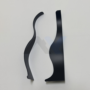 Nueva Llegada, Maquinilla de Afeitar de Estilo Curvo Dominicano, Maquinilla de Afeitar de Acero Inoxidable Negro Mate, Cuchilla Curva Reemplazable, Maquinilla de Afeitar con Logotipo Personalizado OEM - Product Image 1