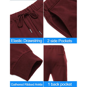 Ensemble Sweat à Capuche Personnalisé Unisexe 100% Coton Impression Personnalisée Ensemble Sweat à Capuche et Jogger Survêtement Pantalon de Survêtement Ensemble à Capuche - Product Image 4