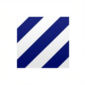 Nautical Signaling Number <b>Flag</b> 6 60x50cm Blue White Diagonal Stripes Communication <b>Flag</b> - Product Image 1