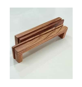 Manija de puerta de armario de madera de acacia Fabricación Precio barato Artesanía Manija de puerta de madera más vendida - Product Image 6