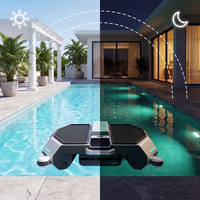 Addotron SE PRO, Limpiador Robótico de Piscinas Automático con Energía Solar, Batería Grande de 9600mAh, Control por Aplicación