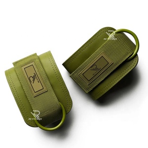 High Quality Adjustable Leather <b>Ankle</b> Straps Professional Protection Buckle Closure for Resistance Band Premium <b>Support</b> - Product Image 4