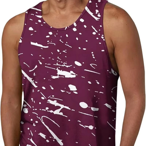 Classic Pattern 3D Printed Tank <b>Tops</b> For Men Fashion <b>Summer</b> <b>Sleeveless</b> Casual New Men Undershirts Tank Oversized <b>Tops</b> Polyester - Product Image 1