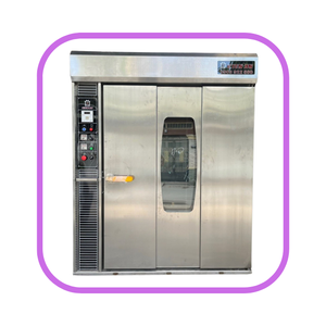 Easy to Use 24 Trays Oven for Bread Motor 1.5 Hp Bread Making <b>Equipment</b> Industrial Oven Rotary Oven Made in Vietnam Supplier - Product Image 3