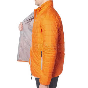 Chaqueta de Invierno para Hombre, Nuevo Diseño, Acolchada, con Cuello Alto, Logotipo Frontal, Manga Larga, con Capucha, Nailon/Poliéster - Product Image 4