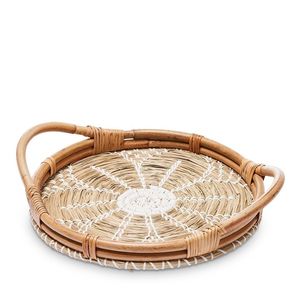 Meilleure qualité Alibaba Top Seller plateau en rotin gros maison et cuisine organisateur plateau fabriqué en Inde - Product Image 1