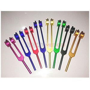 Diapasones de grado médico, varios colores, pesos fijos, aleación de aluminio no magnética, instrumentos médicos de diagnóstico profesional - Product Image 1