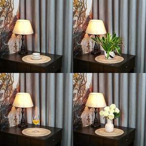 Round Seagrass Woven Placemats for Dining Table Boho Rattan Woven Placemats for Kitchen Parties Thanksgiving Decor From Vietnam - Product Image 6