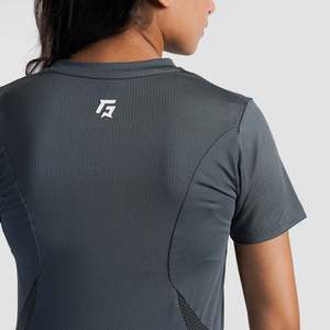 Emberwick Dark <b>Grey</b> Slim Tee Comfortable Knitted Fabric - Product Image 5