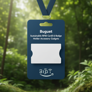 Porte-cartes et porte-badges RFID durable Buguet, accessoires et gadgets - Product Image 3