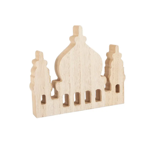 ของตกแต่งรอมฎอนไม้แบบตั้งโต๊ะ ดีไซน์ใหม่ กำลังเป็นที่นิยม ผลิตจากไม้มะม่วงคุณภาพพรีเมียม ราคาขายส่ง - Product Image 5