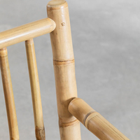 Vente en gros de chaises en bambou faites à la main meubles rustiques durables chaises en bois d'Eco Farmie au Vietnam