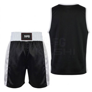 Ropa de Boxeo de Alto Rendimiento para Clubes de Entrenamiento de Artes Marciales, Tela Ligera y Transpirable de Poliéster/Nailon, Personalizable en la Parte Delantera - Product Image 5