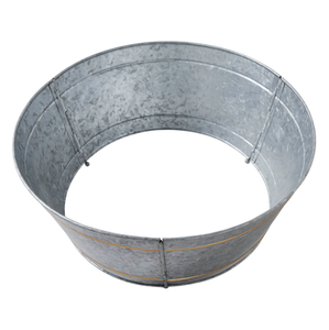 Collier d'arbre de Noël en métal rond fait à la main en laiton AK en argent fini au prix de gros pour la décoration intérieure/décoration de Noël - Product Image 3