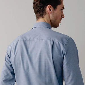 เสื้อรัดกล้ามเนื้อแขนยาวของผู้ชายเสื้อเชิ้ตผ้าสักหลาดโพลีเอสเตอร์สำหรับออกกำลังกายฟิตเนส - Product Image 5