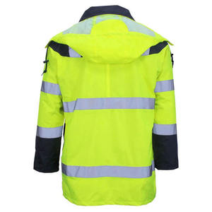 Veste de sécurité à col montant avec logo frontal, tissu doux, réfléchissante, séchage rapide, faible MOQ, pour l'hiver - Product Image 4
