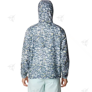 Chaqueta cortavientos con sublimación de cremallera completa, ligera y personalizada, chaqueta impermeable reflectante para entrenamiento con capucha, chaquetas para exteriores - Product Image 3