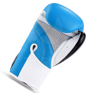 Guantes de Boxeo Profesionales de Entrenamiento, Venta Directa de Fábrica, Cuero PU Ecológico, Ligeros, Dedos Completos, Ajustables con Cordones - Product Image 6
