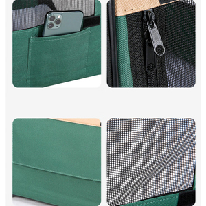 Portador de viaje plegable para mascotas de gran capacidad, bolsa Oxford para gatos, jaula plegable para perros, perrera para cachorros, tienda de campaña para interiores y exteriores con malla - Product Image 5