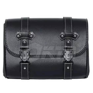 Bajo MOQ Diseña tus propias bolsas de sillín de cuero Último estilo Material duradero Bolsas de sillín de cuero - Product Image 1