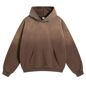 เสื้อฮู้ดลำลองของผู้ชายเสื้อมีฮู้ดลำลองสีพื้นแบบ2025 - Product Image 1