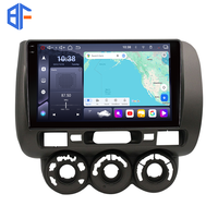 Autoradio Android 15 9 pouces Lecteur vidéo MP5 Octa Core WIFI GPS Navigation Écran tactile pour Honda Fit Jazz City 2002-2007 RHD