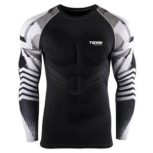 Venta al por mayor del fabricante más vendido MMA Rash Guard Workout Wear Venta en línea Rash Guard - Product Image 1
