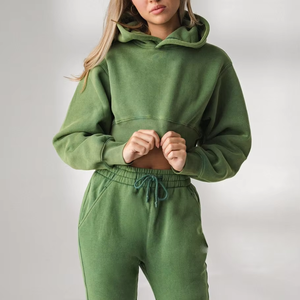 Sweat à capuche brodé personnalisé OEM Color Block Streetwear Pull en polaire de sport de haute qualité 100% coton Sweat à capuche surdimensionné pour femmes - Product Image 1